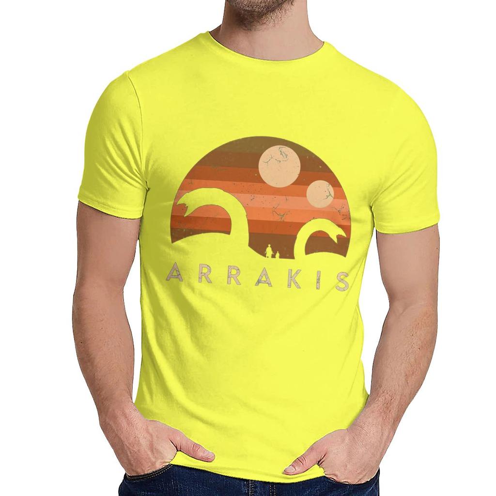 Sci Fi Movie Arrakis Sandworm Nice Cotton T Shirt Unique Design Classic Round
