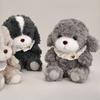 Delicate little milk dog doll plush toy teddy dog cute puppy girl heart fluffy rag doll throw pillow