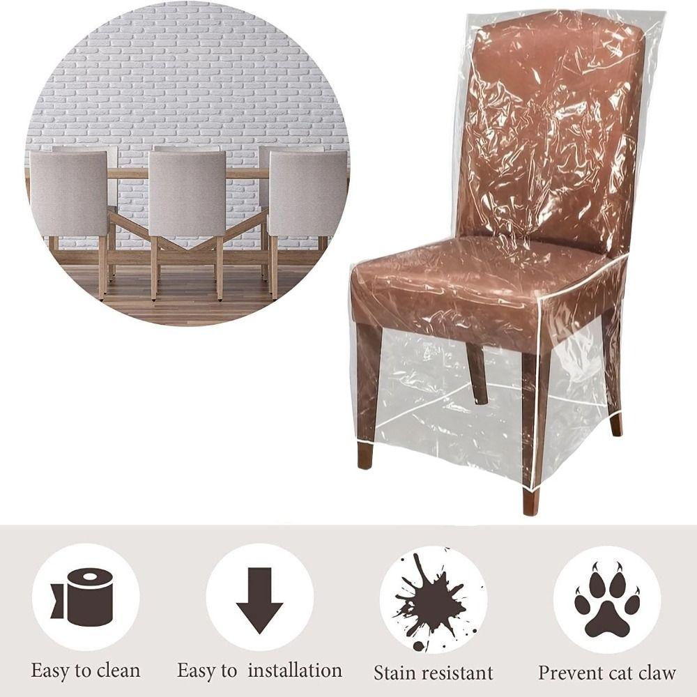 Dustproof Seat Fully Protectors Covers Transparent Furniture Protector  Household