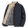 Men's Spring Autumn Solid Color Business Suit Jacket Casual Waterproof Outwear Jacket