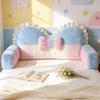 Soft Upholstered Bedside Cushion - Washable Tatami Style for Kids' Bedroom
