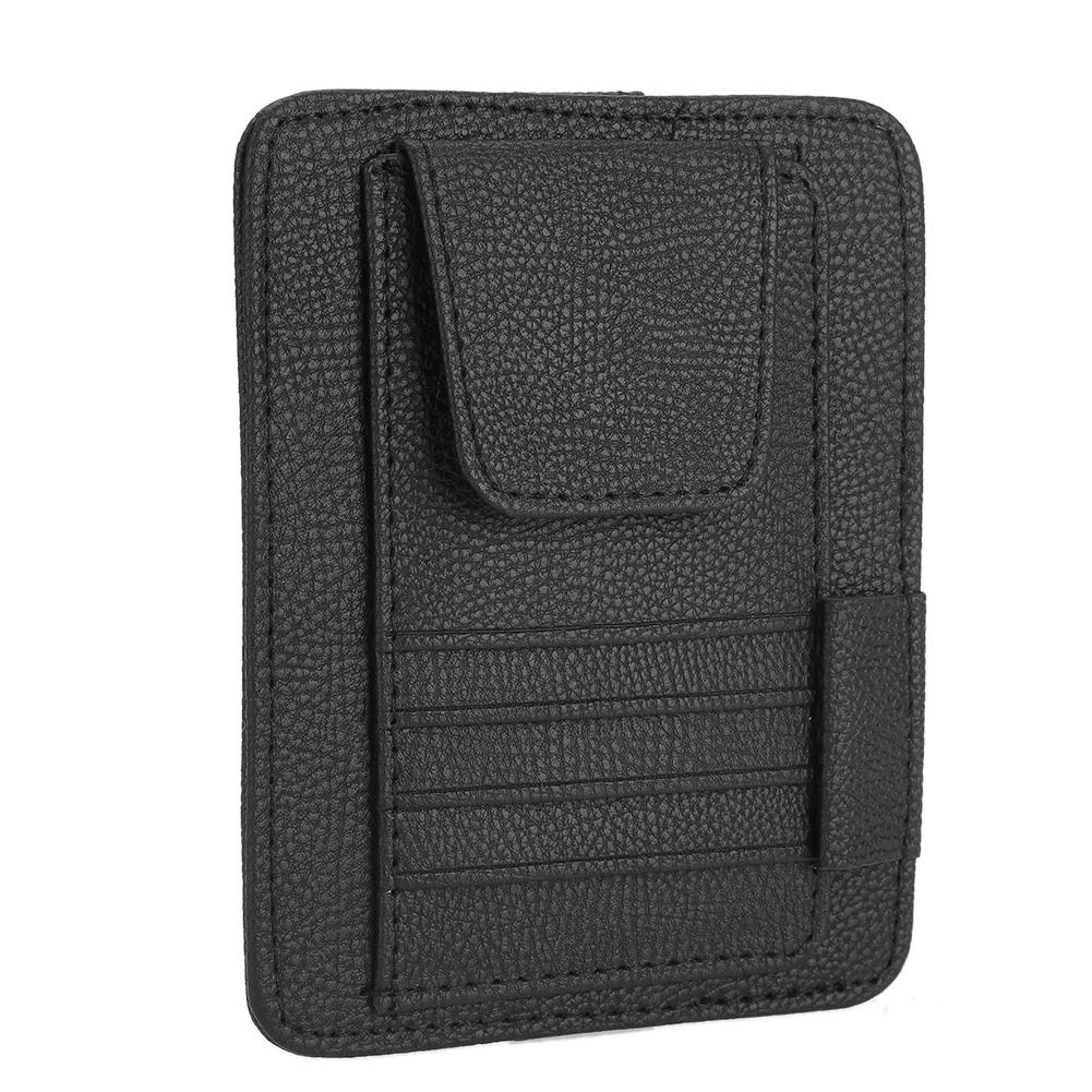 Multi Purpose Car Visor Organizer Sun Visor Storage Holder Pouch Card Bill Storage Bag