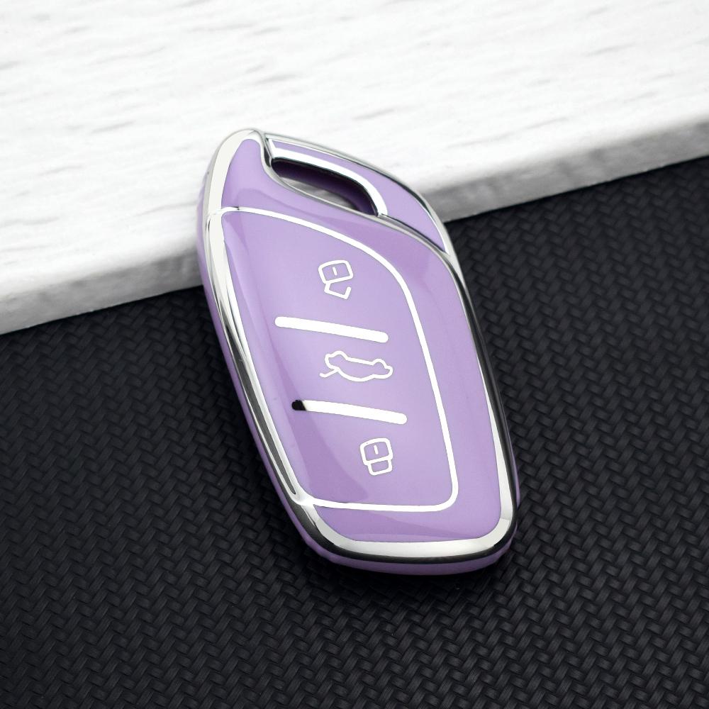Soft Tpu Car Key Case Cover Fob For Mg Zs Ev Mg4 Hs Ehs Mg5 Mg6 Mg3 Mg7 Gt Zx For Roewe Rx5 Erx5 Rx3 Rx8 I6 I5 Car Accessories