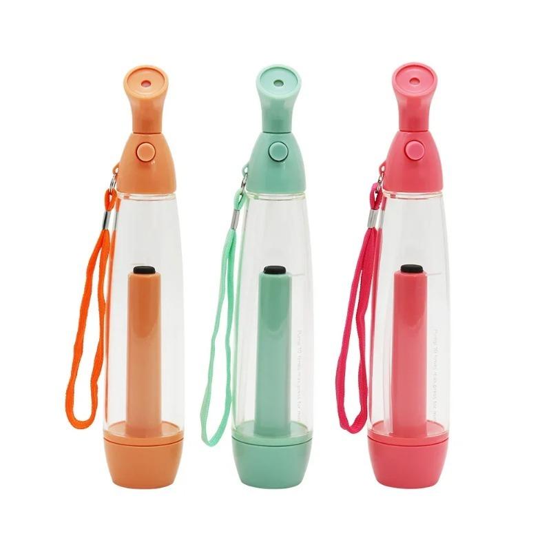 Clean Manually Refillable Water Spray Bottle Summer Cooling Mister Personal Mist Pump for Outdoor Travel Home Use Portable