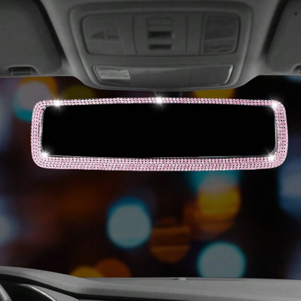 Rétroviseur de Voiture Décoration de Voiture Créative pour Rétroviseur de Voiture A rose