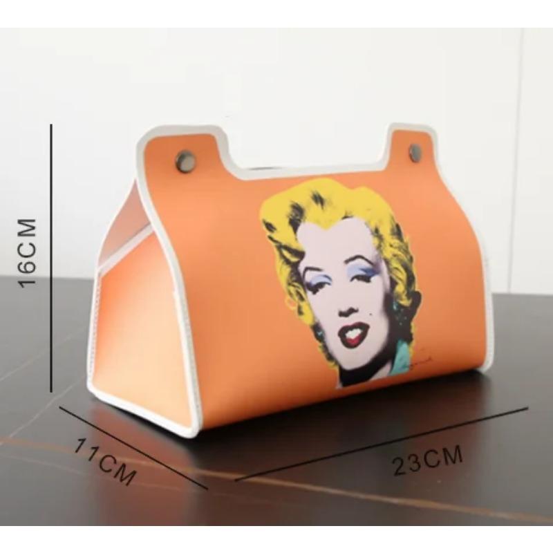 Leder Tissue Box Auto Tissue Box Hause Wohnzimmer Dekoration Schlafzimmer Küche Desktop Nordic Große Lagerung Box Serviette Halter