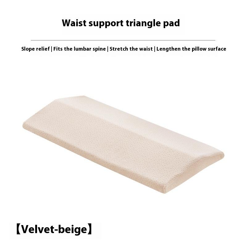 Lumbar Support Pillow, Back Support Memory Foam Pillow For Sleeping In Bed Waist Support Cushion For Lower Back Pain Relief