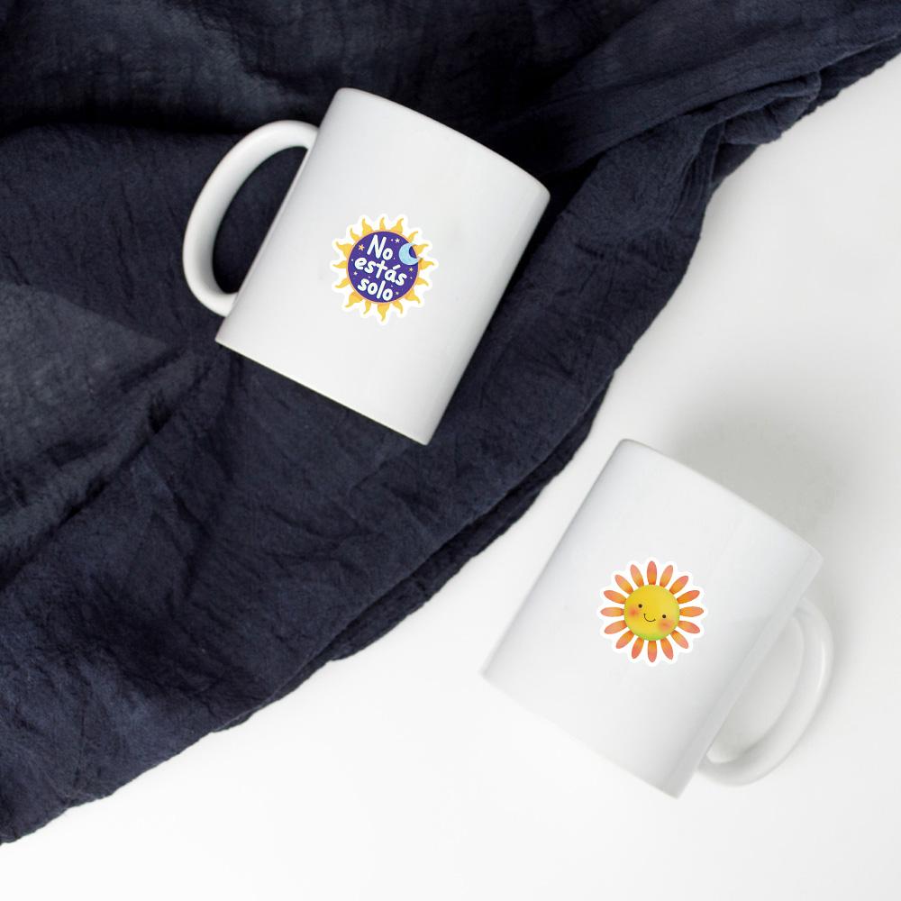 50PCS Spanish Motivational Sticker Harajuku Notebook Laptop Luggage Waterproof Coffee Skateboard Classic Graffiti Art Sticker