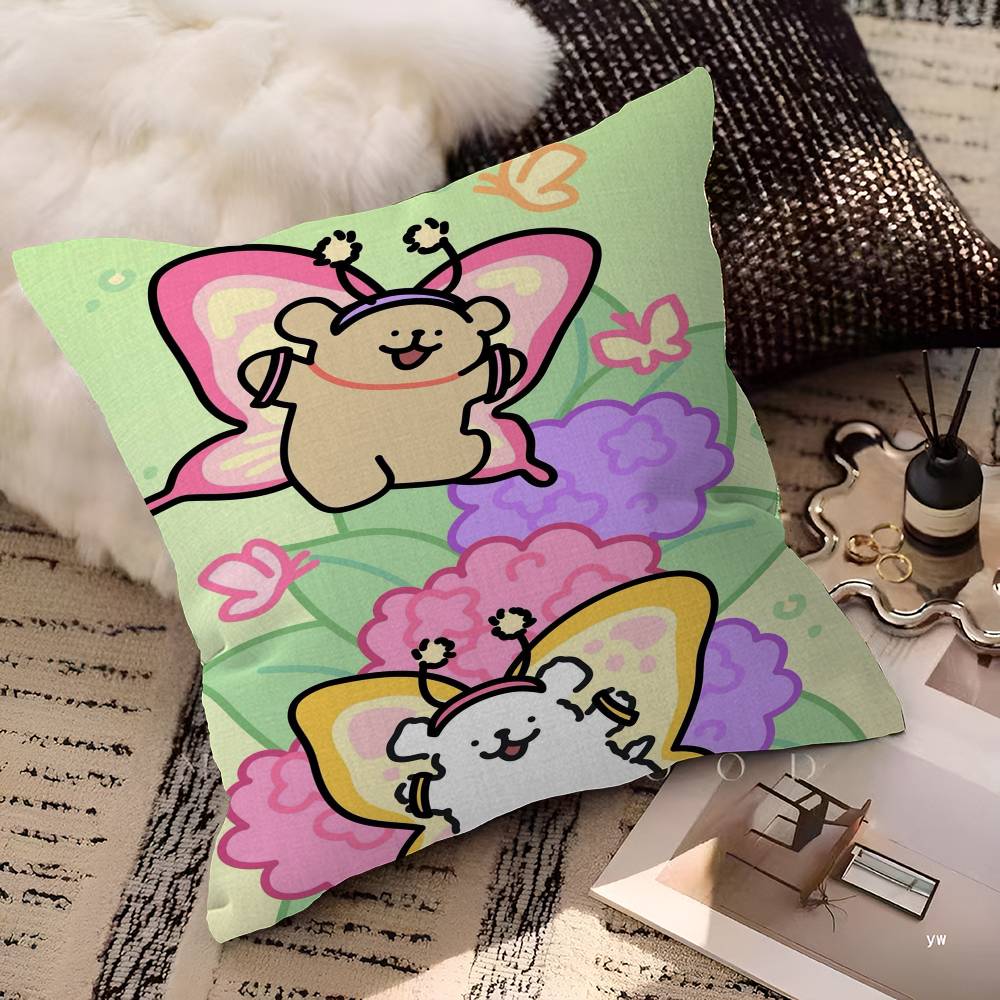 Kawaii Line Dog Cushion Cover Decorative Pillow Sofa Home Decor case pillow cases