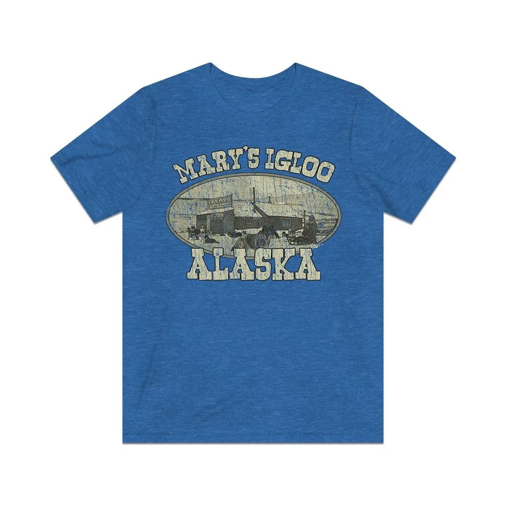 

Mary s Igloo Alaska 1900 Vintage Men’s T shirt 3XL