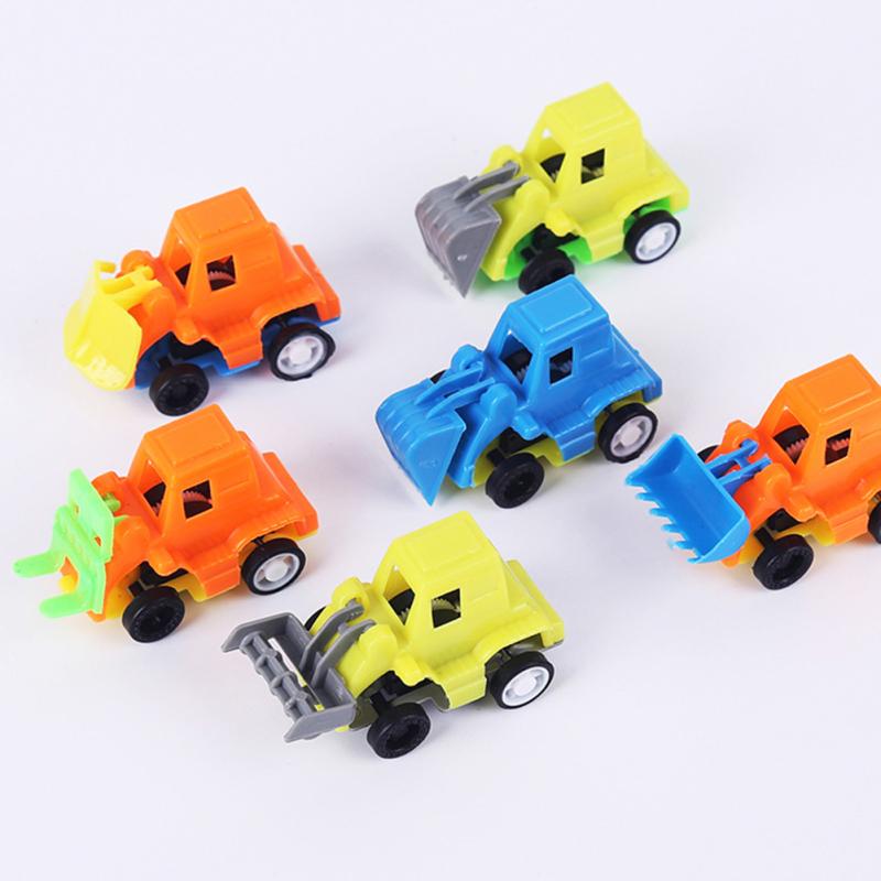 Mini Pull Back Car Colorful Car Engineering Vehicle Model Children Educational Toy