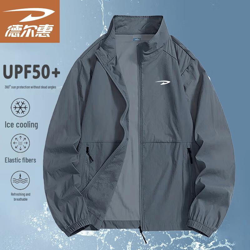 Deerhui Men s Summer UV Protection Jacket M