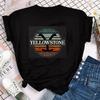 Yellowstone Dutton Ranch T Shirt TV Shows Tshirts Harajuku Western Cowboy Tshirt Unisex Plus Size Ropa Hombre Camisetas