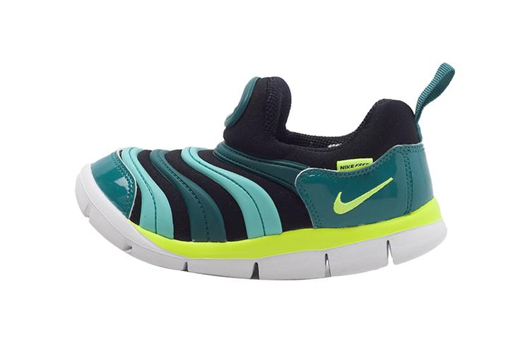 

Nike Dynamo Free Low top Toddler Shoes Green Black Yellow Infant And Toddler 343938-009 26