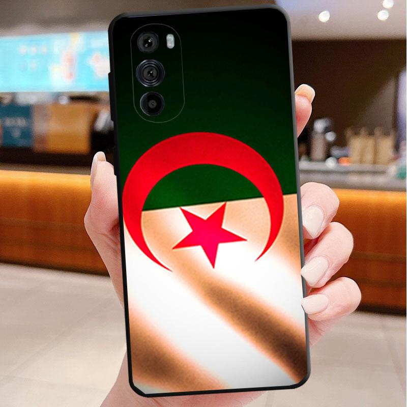 

Phone Case For Motorola Edge 50 40 Pro 60 50 40 30 Ultra Neo Fusion Moto G85 G72 G53 G54 G84 G13 G32 Algeria Flag Moto G32