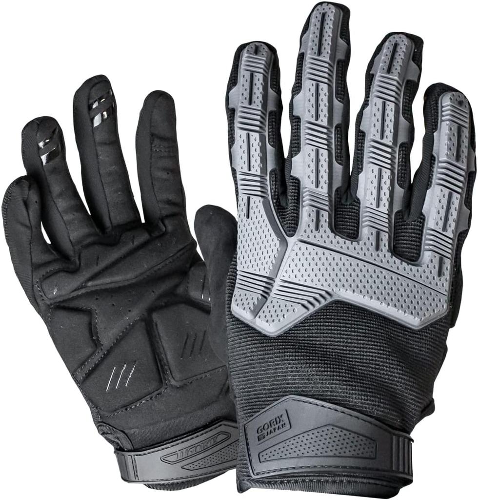 GORIX Cycling Gloves for Road Smartphone Touch Fleece Winter Shock 3D Protective Rubber Cushion Winter, Bikes, Compatible, Screen, Bicycle, Warm,