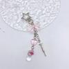 Star Heart Bowknot Pendant Phone Charm Hangings Rope Sweet Phone Chain Strap Bag Decoration Lanyard Keychain Accessory