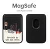 Cat Cafe MAGsafe Leather Card Holder for Apple Phone – Magnetic, Convenient Access Case