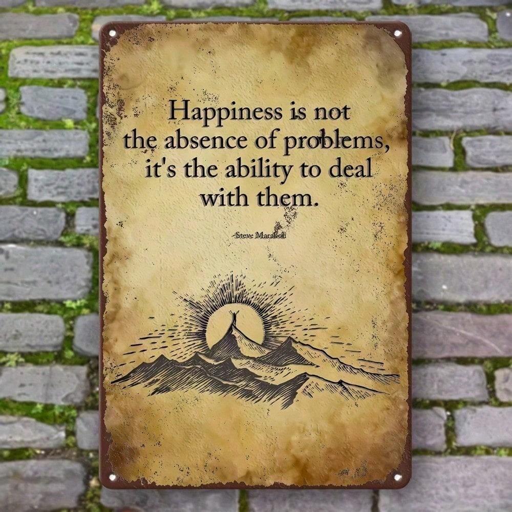 Vintage Farmhouse Metal Wall Art Inspirational Quote Sign Rustic Home Decor 8x12 Inch разноцветный