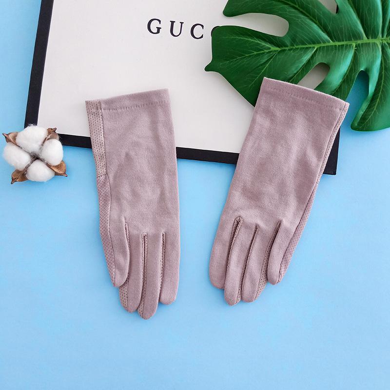 Women’s UV Protection Gloves, Full Finger Touchscreen Gloves, Breathable Thin Anti-Slip Summer Gloves for Driving Riding Outdoor