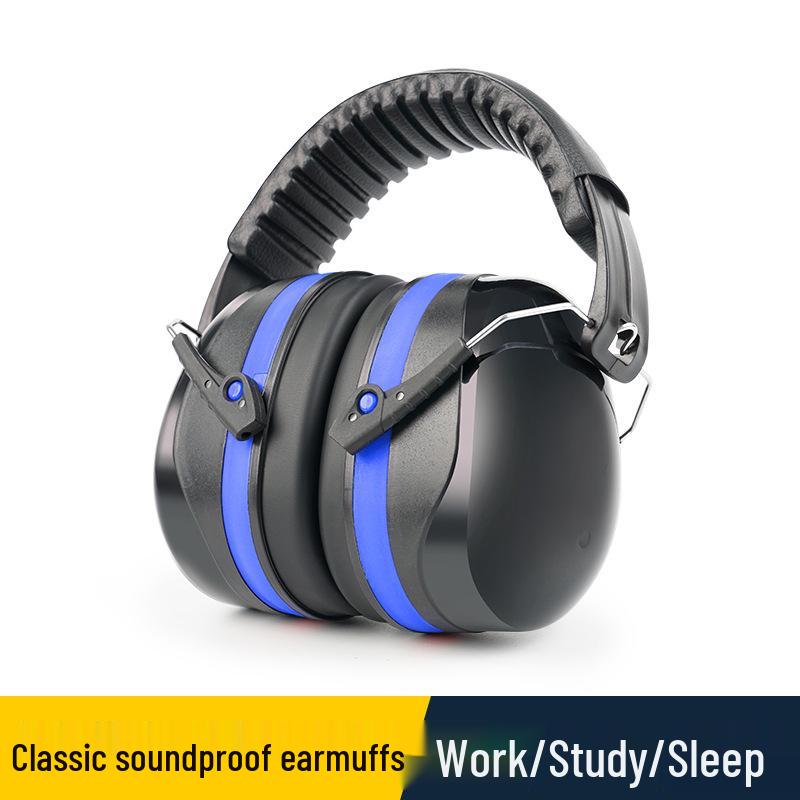 Noise-Cancelling Earmuffs for Sleep, Drums, Dorm, Study, Shooting, Industrial Protection, Noise Reduction