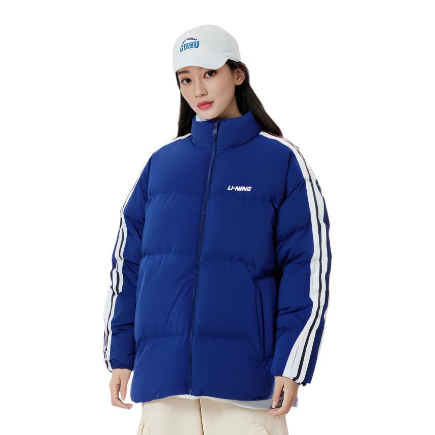 Men's Jacket Li-Ning Li Ning Down Jacket Unisex Dark Blue