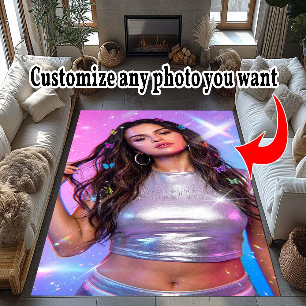 Customize Image Personalized picture Floor Rug Office Rug Design for Dormitory Balcony Living Rooms Playrooms Antislip Carpet Decorate Offices