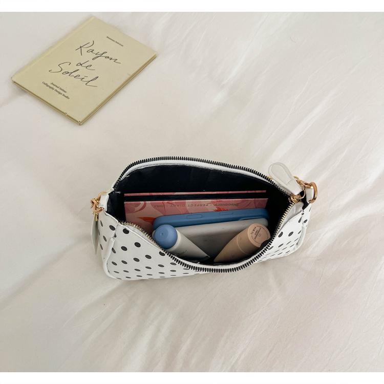 Summer 2026 Polka Dot Underarm Bag – Stylish, Cute, Versatile, and Casual Coin Purse for Women