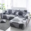 Chaiselongue-Sofabezug in L-Form, 2 Stück erforderlich, Stretch-Sofabezug, universeller Stretch-Ecksofabezug, Schnittschutz