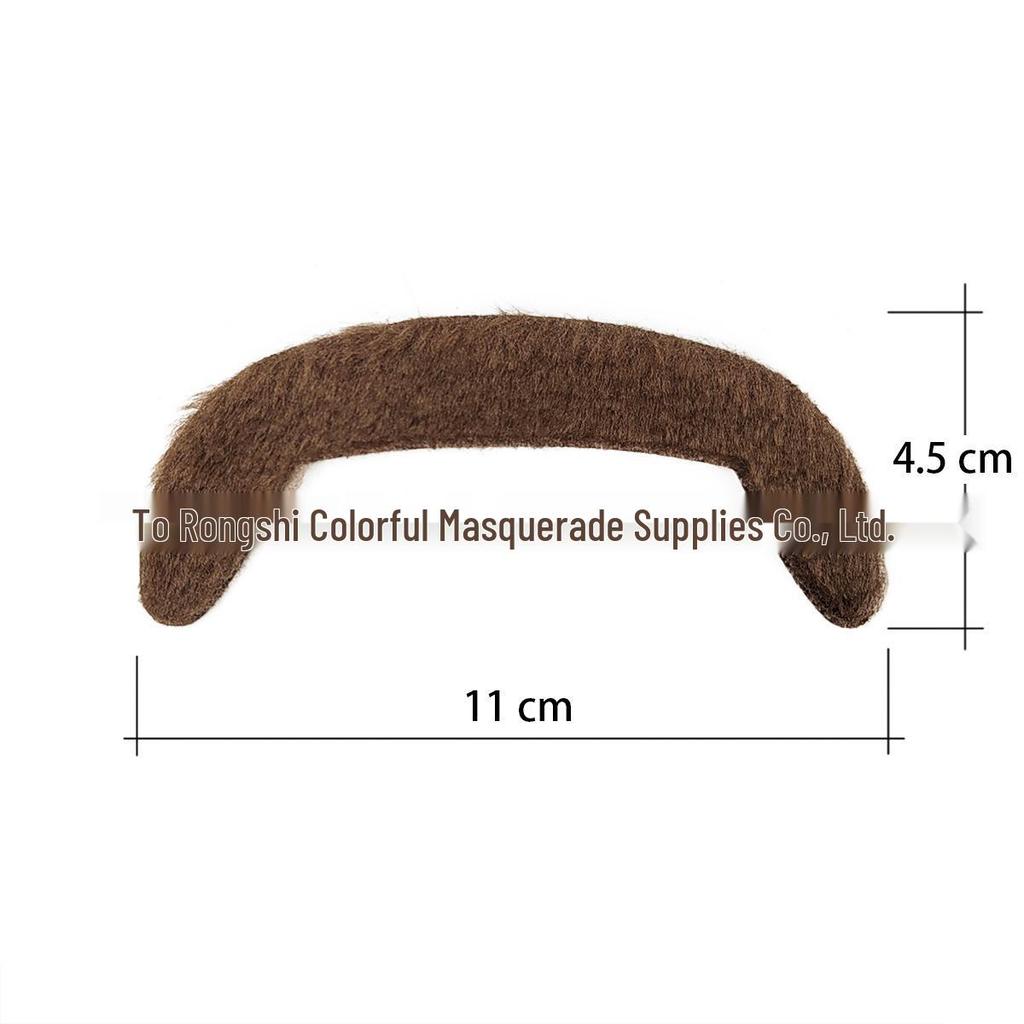 One-Stroke Plush Beard & Moustache Costume Prop