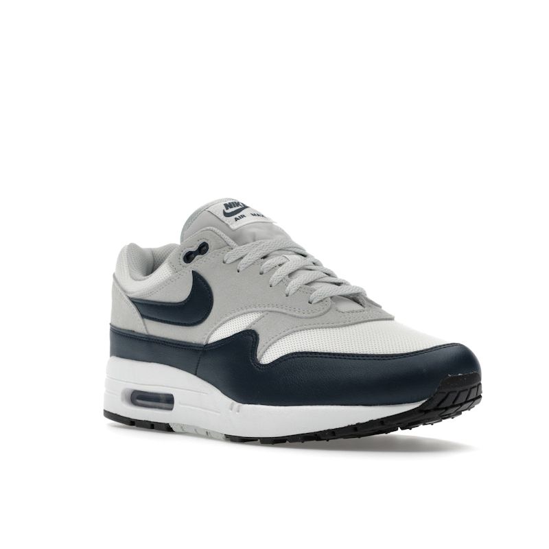 Nike Air Max 1 Essential Armory Navy Férfi Sneakerek Kék Summit-White Világos-Ezüst FZ5808-103