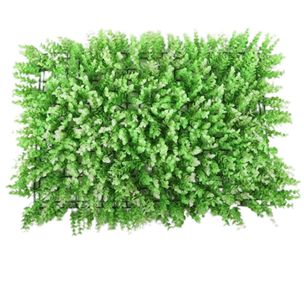 Plastic Lawn Artificial Plant Wall Panel UV Resistant Fake Lawn Carpet  Party Decor