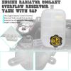 Engine Radiator Coolant Overflow Reservoir Tank With Cap Compatible With 2013- Buick Encore Chevrolet Trax L4 1.4L 1.8L Replaces 95269001 9579