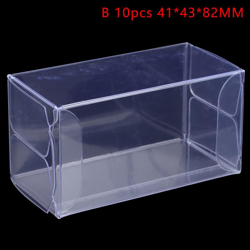 Caixa de PVC Transparente de Plástico para Doces/Chocolate/Brinquedos/Jóias/Caixas de Exibição Armazenamento Lembrancinha de Casamento Caixa de Embalagem para Presente