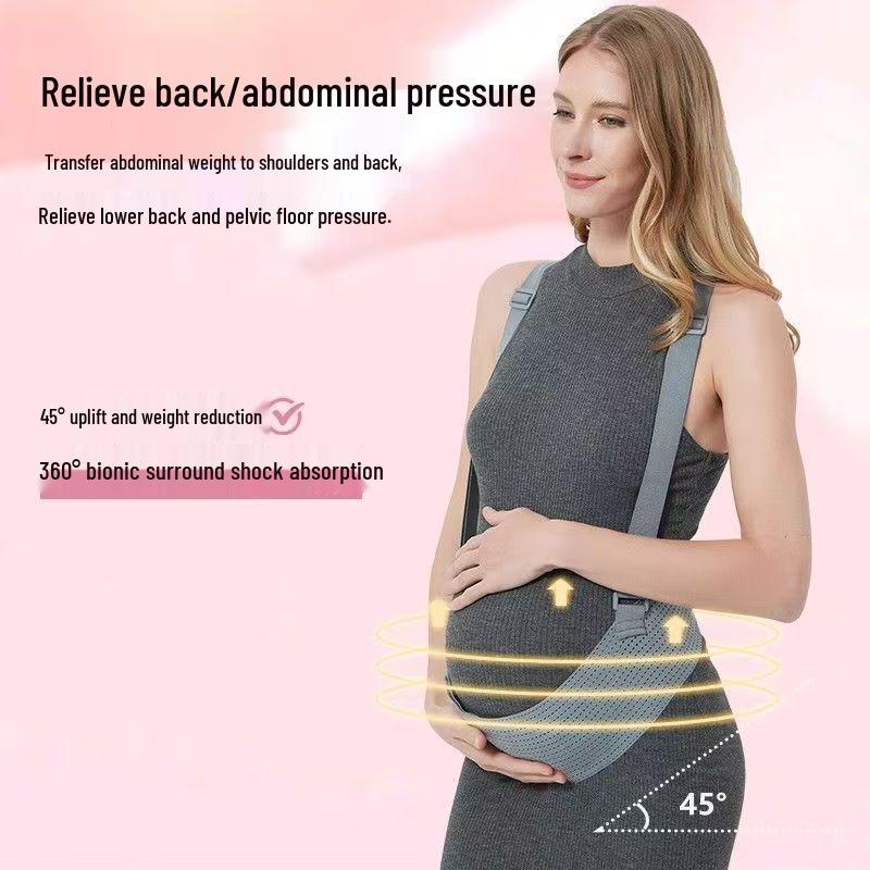 Verstellbarer Atmungsaktiver Mutterschaftsstützgürtel für Pränatale Bauchstütze