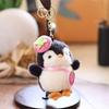 Cute Penguin Plush Toy Keychain Cartoon Stuffed Doll Backpack Pendant Bag Hanging Decoration Lovely Gifts