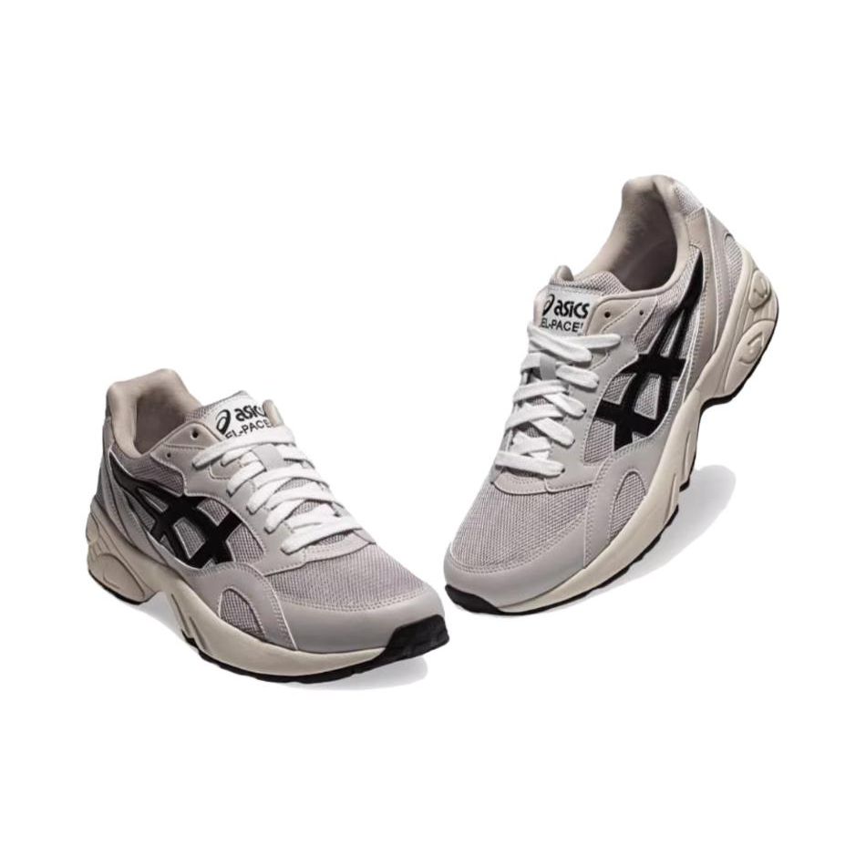Asics Gel-Pacer Comfortable Versatile Low-Top Running Shoes Unisex Sneaker Gray Black 1203A486-020