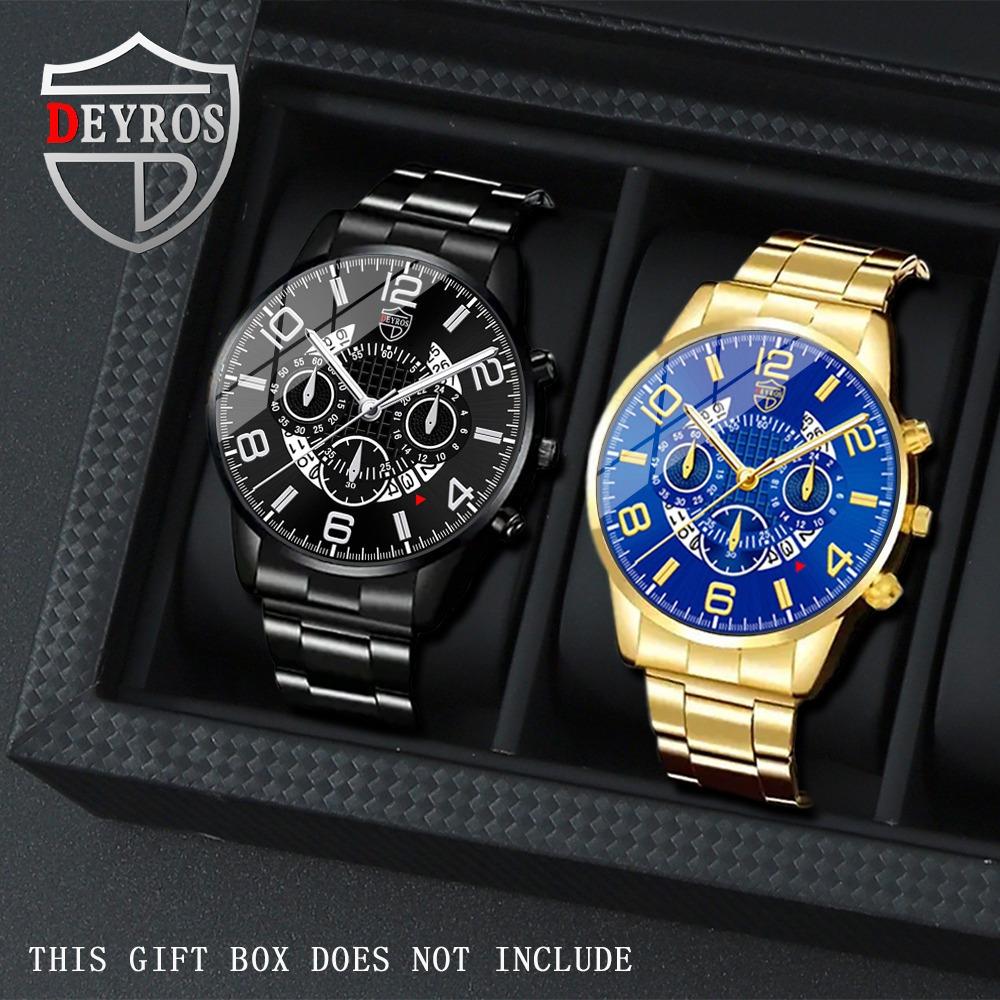 

4-Piece Set Men S Watch Fashion Business Men S Watch