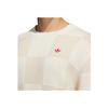 Adidas Originals Trefoil X Miffy Samarbeidsserie Rutete Detalj Rund Hals Genser Unisex Overdeler Hvit HY7272