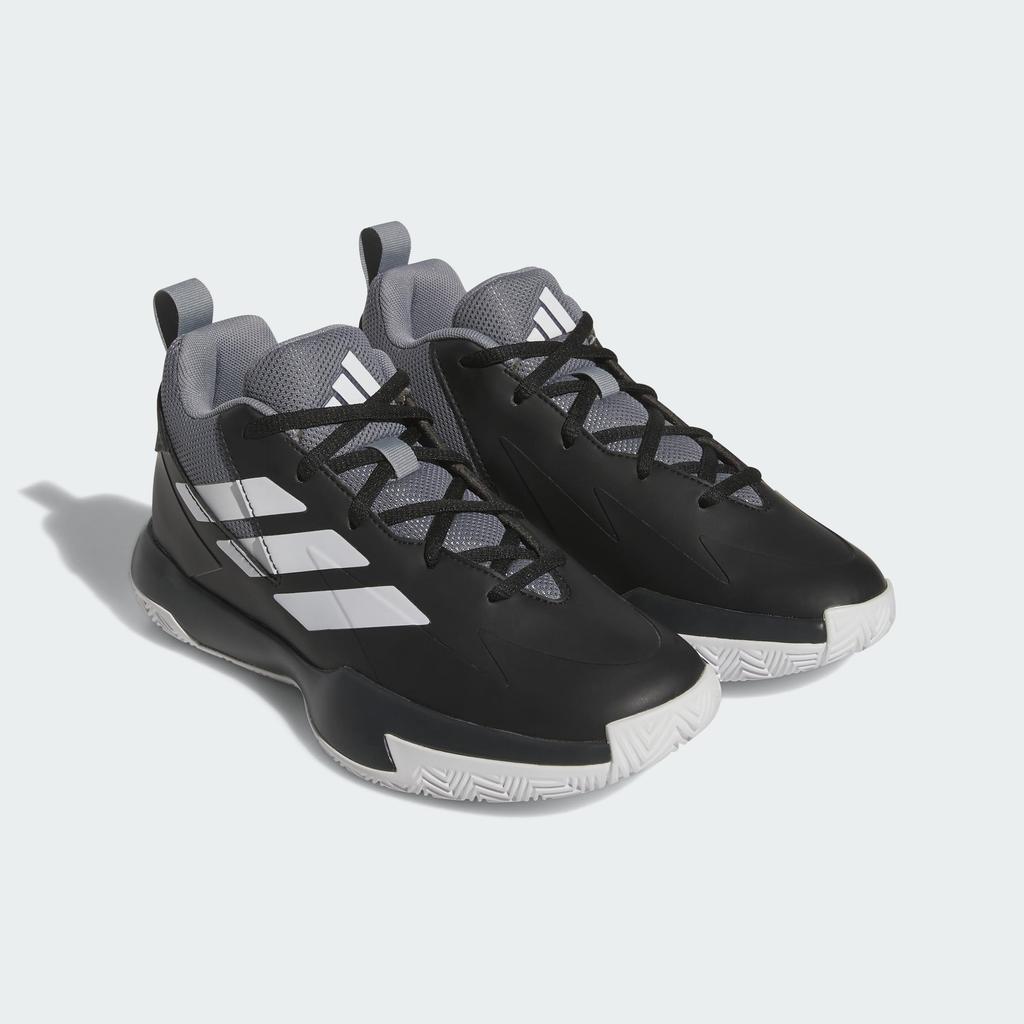 Junior Basketball Shoes Cross Up Select for Boys and Girls LYZ49 Core Three Cm [Adidas] 'Em 20-25.5cm Black/Footwear White/Grey (IE9255) 22.5