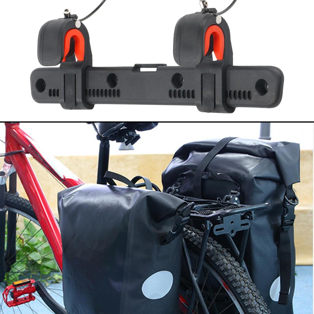 Bike Bag Buckle Motorcycles Side Bag Buckle Clip Bicycle Saddle Rack Accessories for Bike Motorcycles Motocross Motorbike Dirt