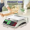 40kg/ /1G Precision LCD Digital Scale Electronic Balance Weight Scale Plastic Weight Scale Accuracy Weight Balance Food Scales f