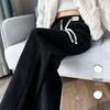 Women's Plush Corduroy Wide-Leg Pants -Thick, Warm, Plus Velvet Cotton, Autumn/Winter Straight-Leg Pants