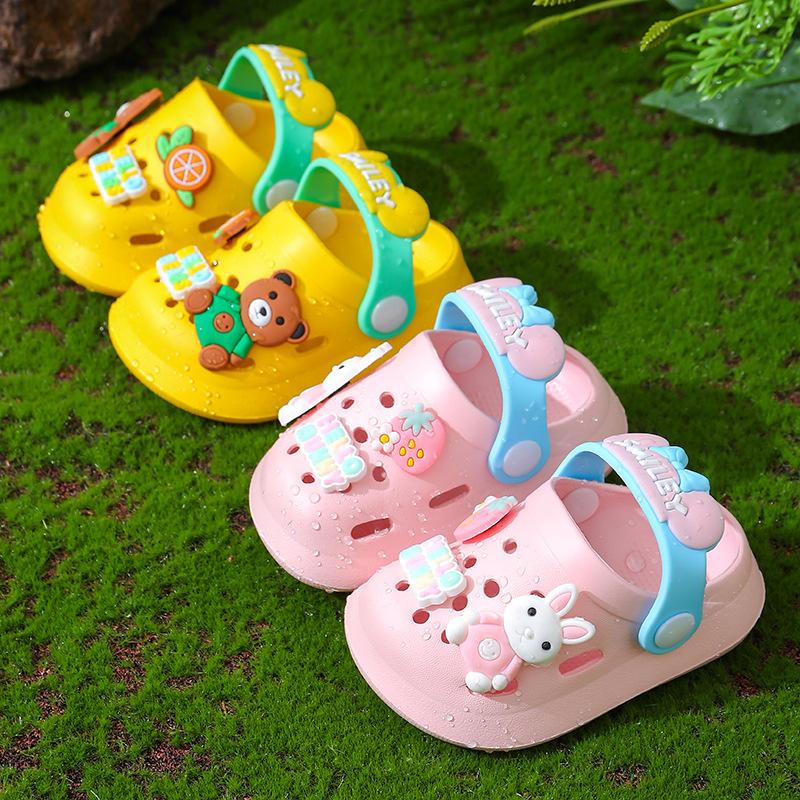 Mädchen-, Sandalen, Kinder-, Innenbereich, Weichsohlige, Säuglings- und Kleinkinder-, Rutschfest, Hausschuhe, Cartoon, Jungen-, Zehenschuhe