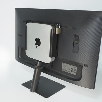 Mac Mini M1/M2 Untertisch Anti-Diebstahl Metallhalterung (Schloss nicht im Lieferumfang enthalten)