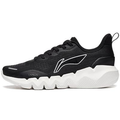 Li Ning Spirituality Textile, TPU Low Top Running Shoes Women's Black ARST046-1