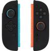Coque de protection pour manettes Joy-Con - KONIX - Nintendo Switch 2 - Silicone - Antichoc - Anti-rayures - Anti-poussière - Noir