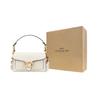 Coach Tabby 12 Classic C Logo Top Handle Leather Crossbody Shoulder Mini Bag Women bags Chalk-White CN731-B4HA