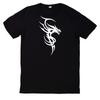 T-Shirt Tribal Dragon Drachen Drache Tattoo Mystical Motif CottonWill Be Opened In a New Window or Tab