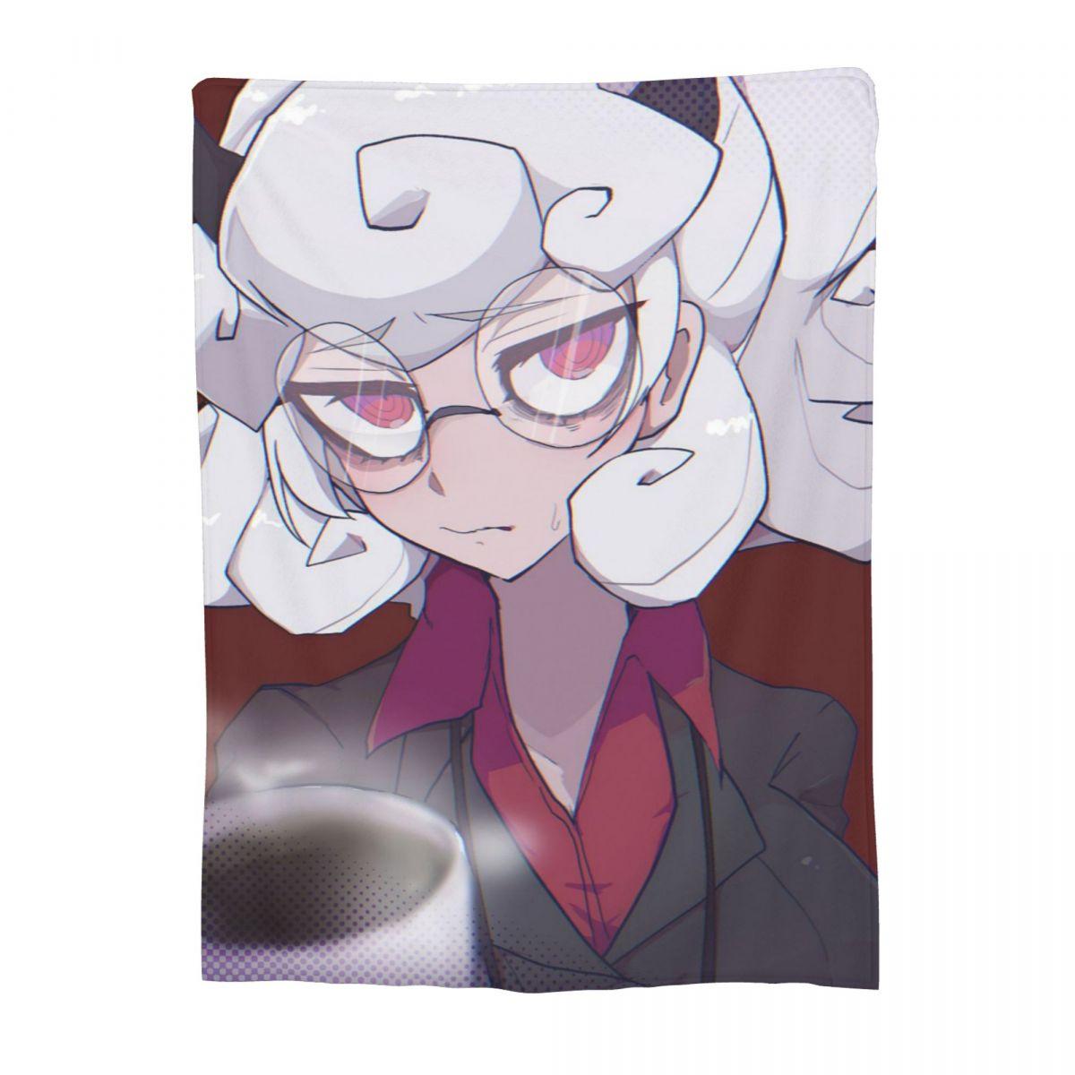 

Helltaker Pattern Anime Blanket Soft Warm Flannel Throw Blanket Bedspread for Bed Living room Picnic Travel Home Sofa 30x40in